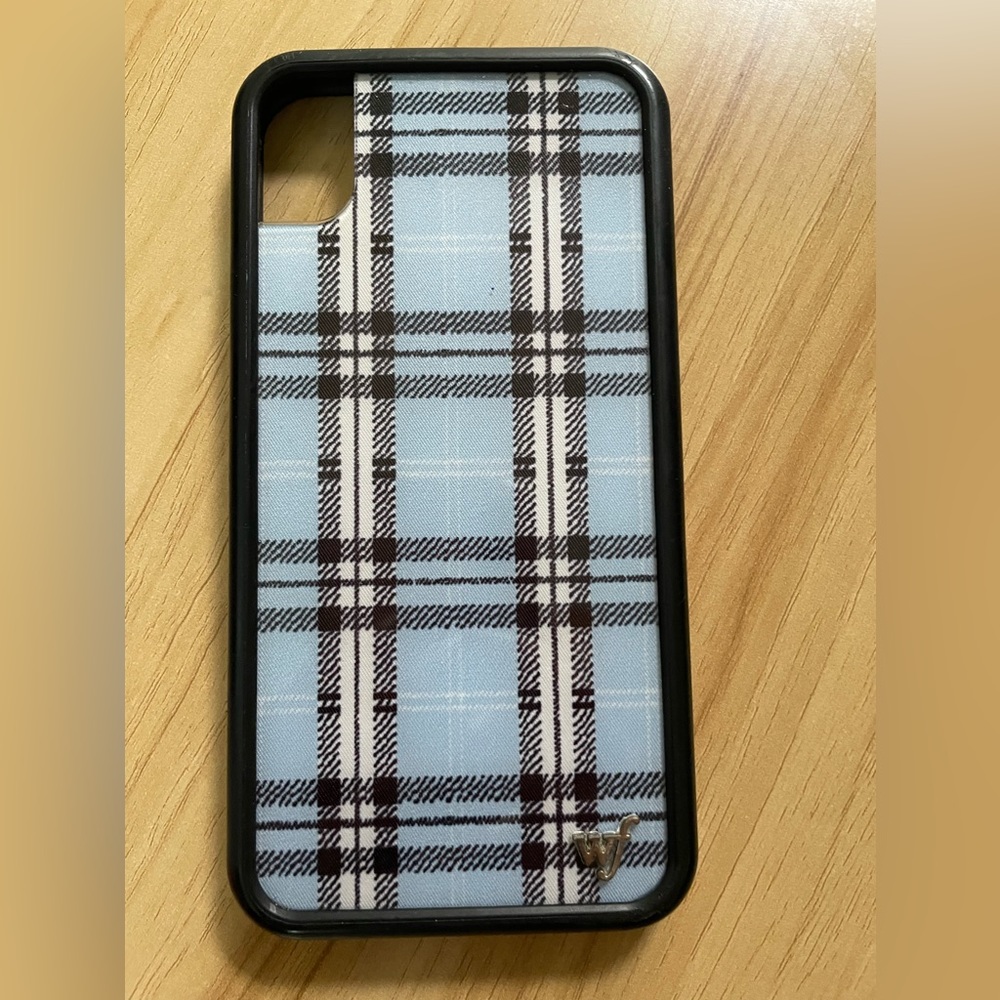 PLAID BLUE WF CASE